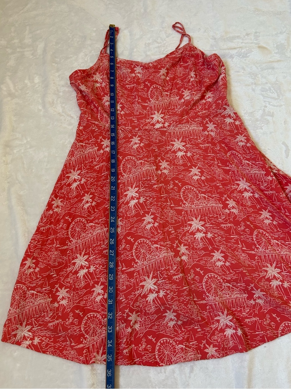 Old Navy Coral Sundress Size XL - Picture 7 of 8